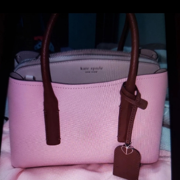 KATE SPADE MARGAUX MEDIUM SATCHEL PURSE W/ DUST BAG. Gently used a few times - Picture 1 of 8